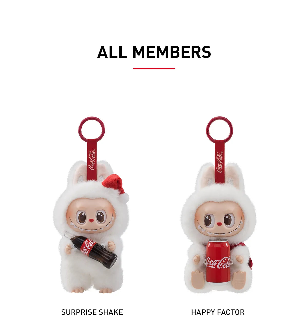 THE POPS MART COCA-COLA Vinyl Face Action Monster Figures Blind Box Collectible Toy Pack of 1